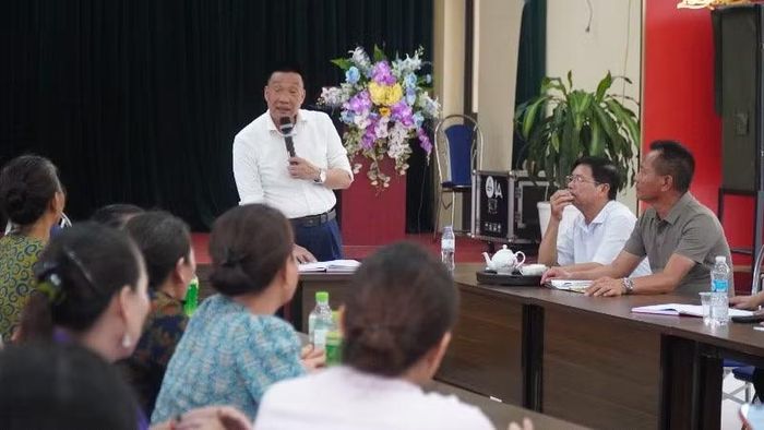 Quang cảnh buổi đối thoại.