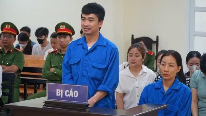 Bị cáo Phan Quốc Việt tại phiên tòa sơ thẩm.