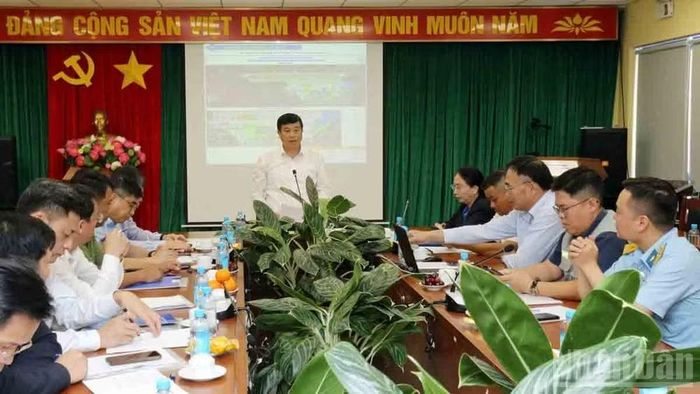 Quang cảnh buổi làm việc.