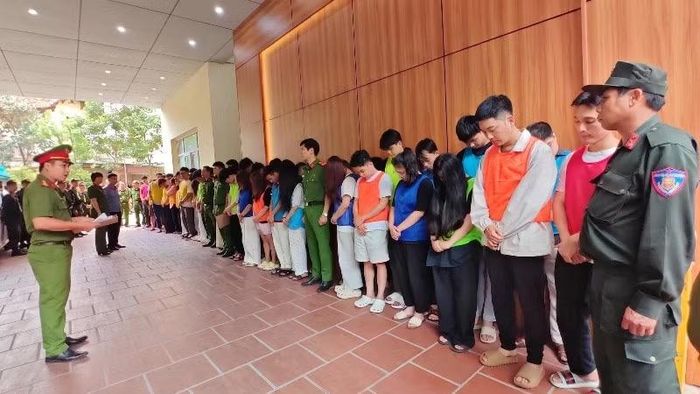Các đối tượng trong vụ án.