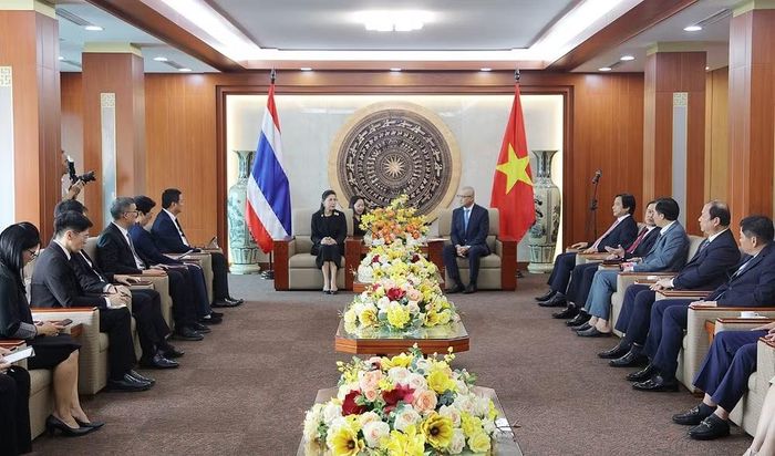 Bí thư Tỉnh ủy Phạm Đại Dương tiếp Đoàn Đại sứ quán và doanh nghiệp Thái Lan.
