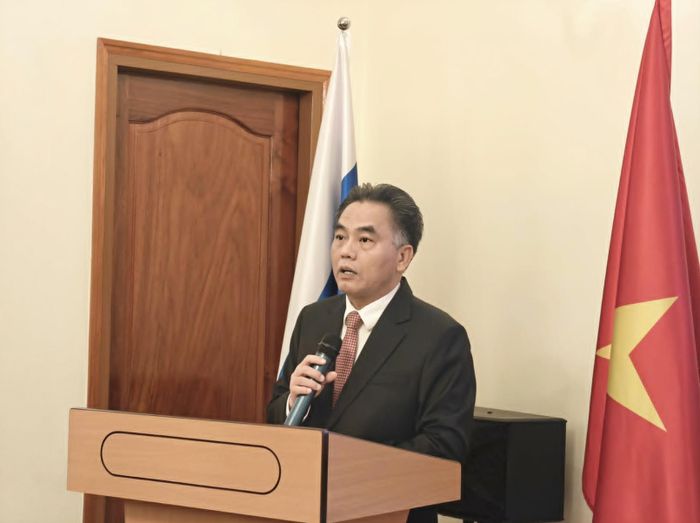 Phó Chủ tịch Thường trực UBND TPHCM Nguyễn Lộc Hà phát biểu tại buổi lễ