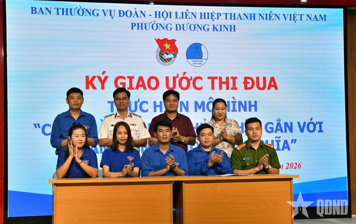 Phát động ký giao ước thi đua Chi đoàn không ma túy gắn với các hoạt động thanh niên tình nguyện hè năm 2026.