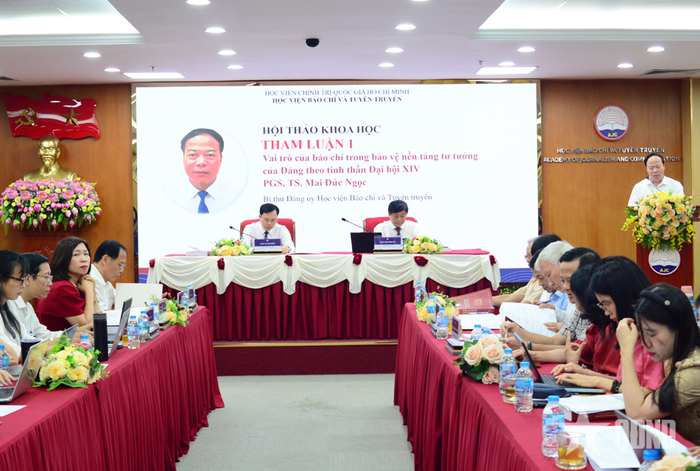 Quang cảnh hội thảo.