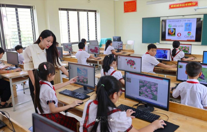 Trong những năm qua, giáo dục Việt Nam đã đạt được những thành tựu quan trọng. Ảnh minh họa: TTXVN