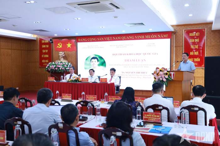Quang cảnh hội thảo.