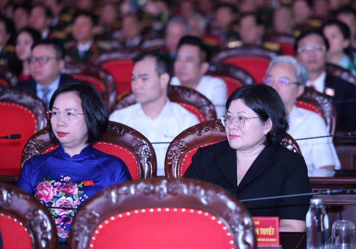 Các đại biểu tham dự đại hội. Ảnh: QUANG PHÚC