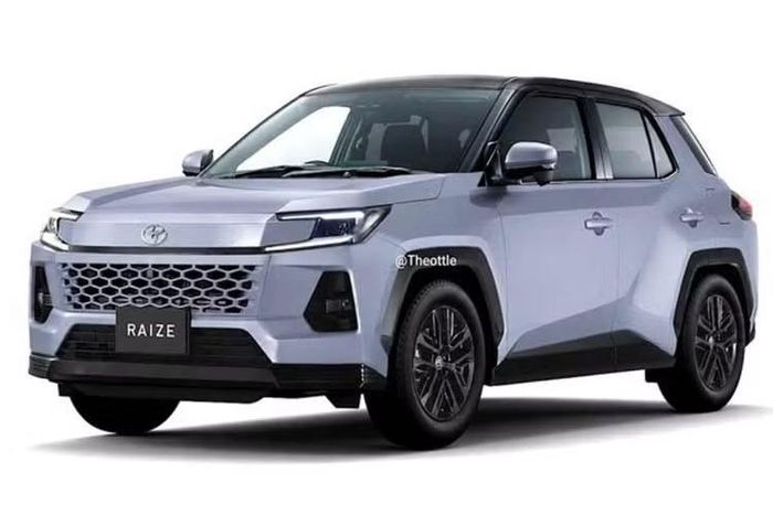 Toyota Raize thế hệ mới sắp "lột xác" thiết kế, đẹp như RAV4.