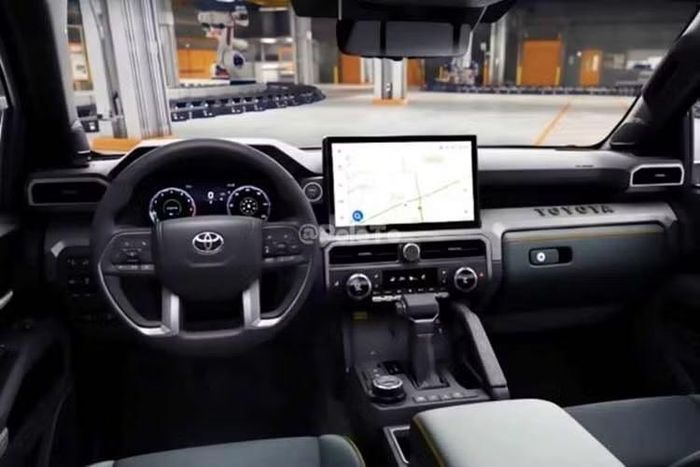 Ngoài ngoại hình thay đổi mạnh, Fortuner mới được cho là sẽ có khoang cabin hiện đại hơn với màn hình giải trí trung tâm 12,3 inch, bảng đồng hồ kỹ thuật số