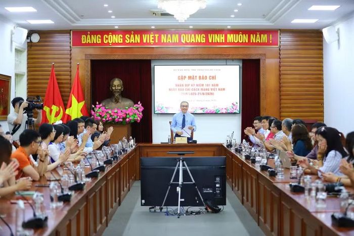 Bộ VH,TT&DL tổ chức gặp mặt các nhà báo, phóng viên, biên tập viên các cơ quan thông tấn, báo chí - Ảnh: Bộ VH,TT&DL.