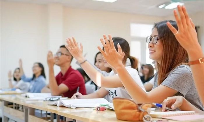Sinh viên Học viện Ngân hàng. Ảnh minh họa/internet.