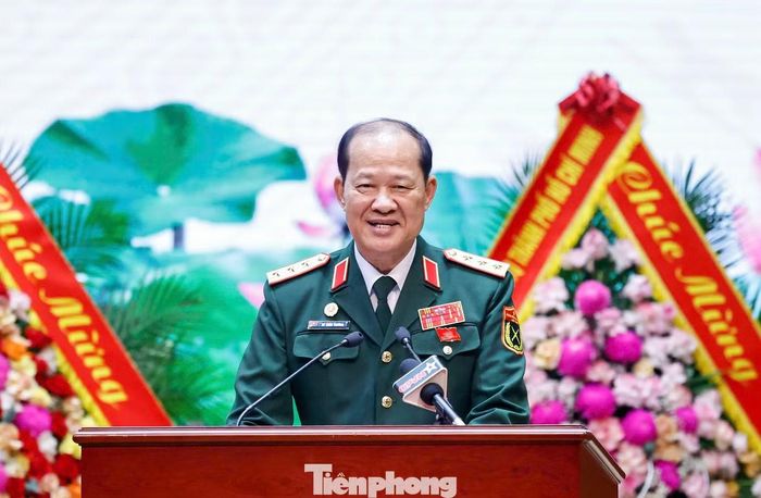 Thượng tướng Bế Xuân Trường - Chủ tịch Hội Cựu Chiến binh Việt Nam. (Ảnh: Như Ý)