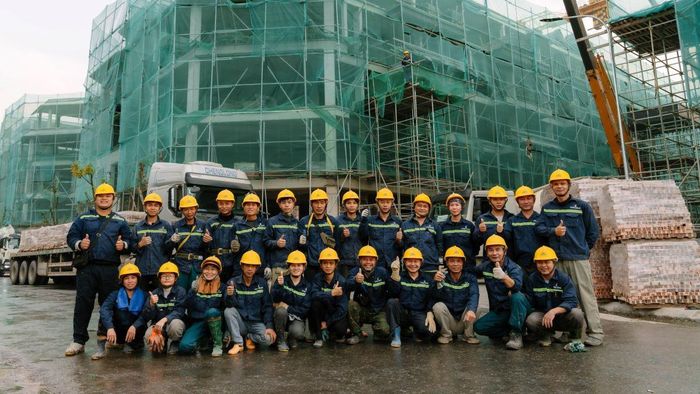 Mức thu nhập của công nhân xây dựng tại VinCons dao động từ 14 - 33 triệu đồng/tháng