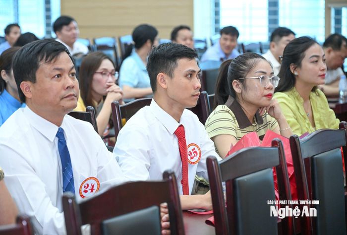 Các học viên tham dự hội thi. Ảnh: Thành Cường
