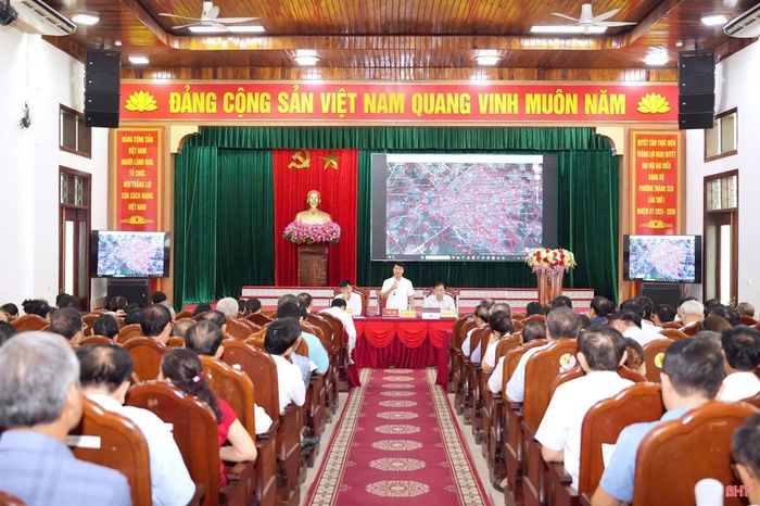 Phường Thành Sen tổ chức hội nghị góp ý phương án sắp xếp TDP.