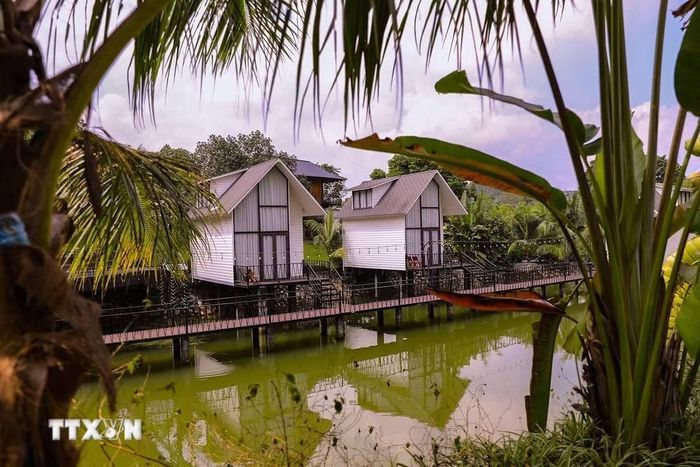Bảo tồn các giá trị văn hóa truyền thống trong quá trình đô thị hóa và hiện đại hóa nông thôn. (Ảnh: Trọng Đạt/TTXVN)