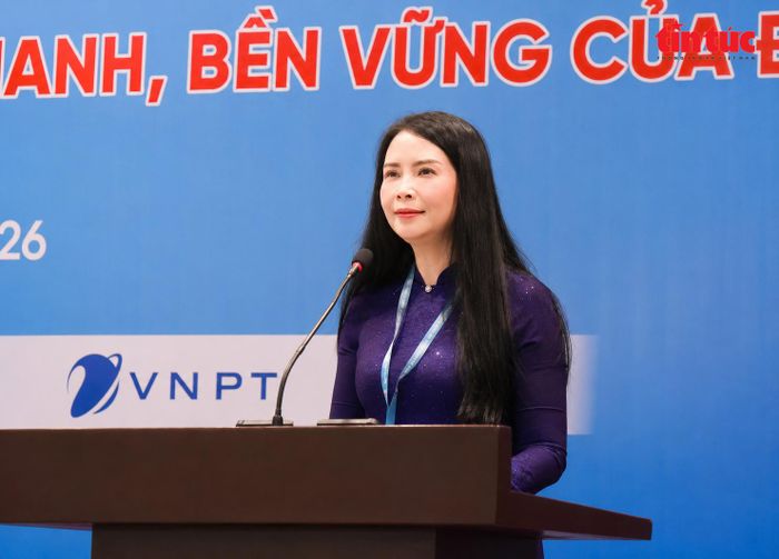 Bà Trần Lan Phương, Phó Chủ tịch Thường trực Hội LHPN Việt Nam.