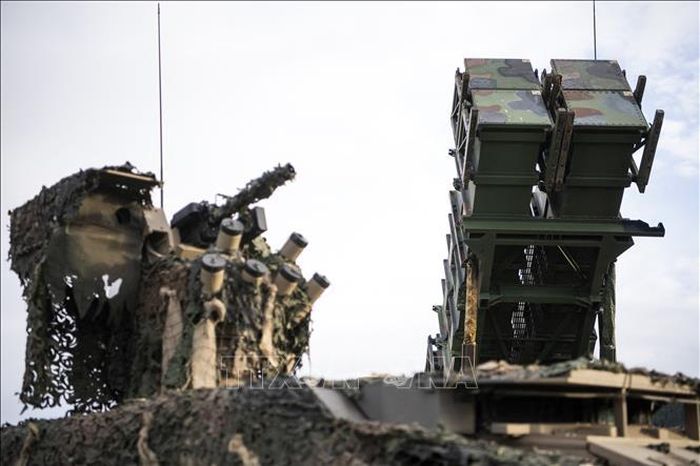 Bệ phóng tên lửa đánh chặn Patriot của Mỹ tham gia cuộc tập trận của NATO tại Trondheim, Na Uy. Ảnh tư liệu: AFP/TTXVN