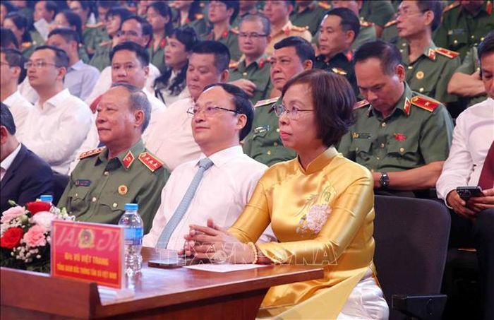 Các đại biểu thạm dự buổi lễ. Ảnh: Phạm Kiên/TTXVN