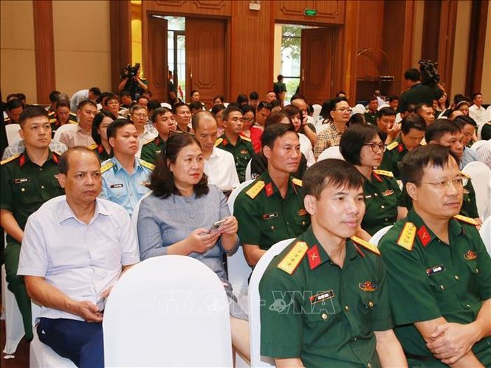 Các đại biểu dự buổi gặp mặt. Ảnh: Trọng Đức/TTXVN