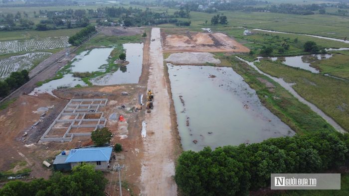 Hiện trạng thực hiện nhà máy xử lý rác thải tại phường Nam Sầm Sơn.