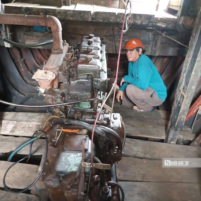 Hầu hết những tàu đăng ký giải bản đều là tàu cũ, tàu 3 không, hư hỏng không còn phù hợp để theo nghề