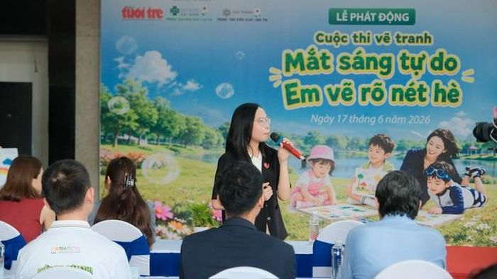 Thạc sĩ, Bác sĩ Nguyễn Huỳnh Yến Nhi, Chuyên gia Nhãn khoa, Tập đoàn Y khoa Sài Gòn chia sẻ tại lễ phát động.