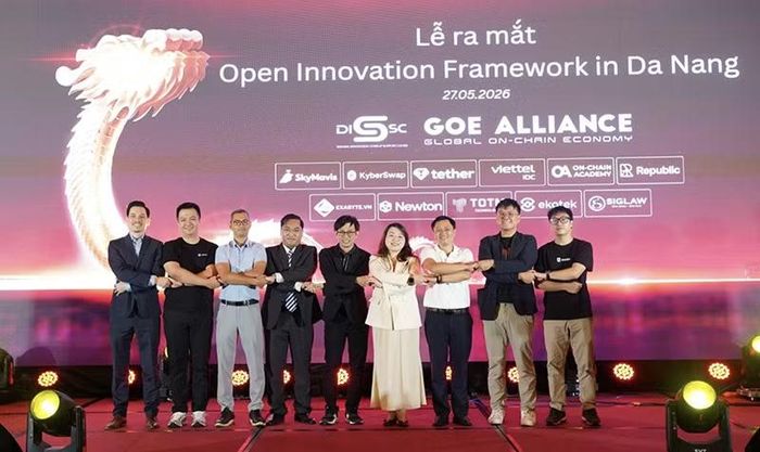 Tại DAVAS 2026, Đà Nẵng chính thức ra mắt Open Innovation Framework (OIF) với sự tham gia của đại diện 9 tổ chức trong và ngoài nước.