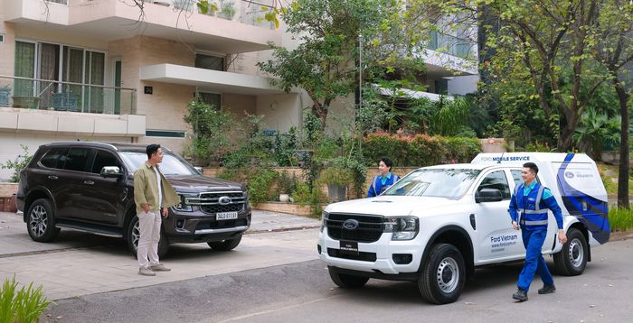 Ford Việt Nam tập trung đầu tư mạnh mẽ vào hệ sinh thái dịch vụ nhằm tối ưu hóa toàn bộ vòng đời sử dụng xe của khách hàng (Ảnh: Ford Việt Nam).