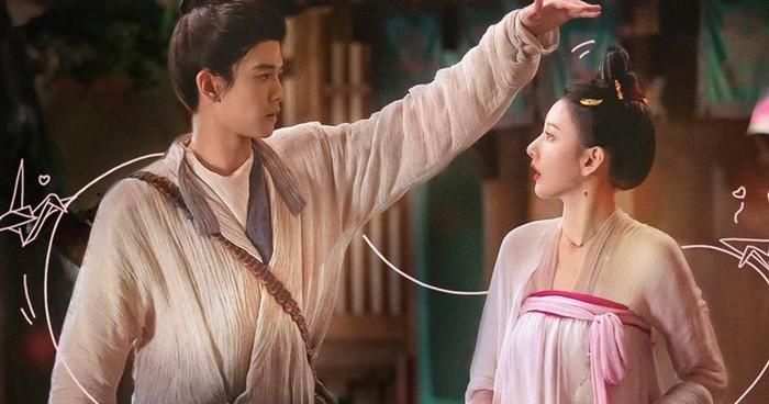 Nhậm Gia Luân và Tống Tổ Nhi đều có tạo hình cổ trang đẹp, diễn xuất ổn định. Ảnh: Weibo