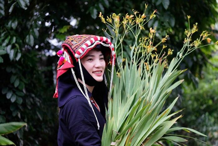 Bà Dương Thị Quỳnh, Phó Chủ tịch Ủy ban MTTQ Việt Nam xã, Chủ tịch Hội LHPN xã Ba Vì, Hà Nội