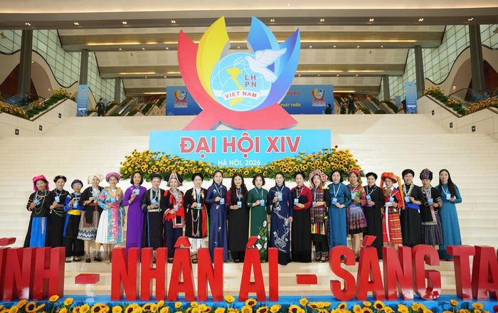 Các đại biểu tham dự Đại hội đại biểu Phụ nữ toàn quốc lần thứ XIV