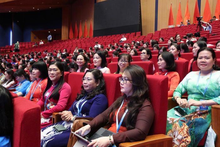 Các đại biểu dự phiên làm việc chiều ngày 17/6, Đại hội Phụ nữ toàn quốc XIV