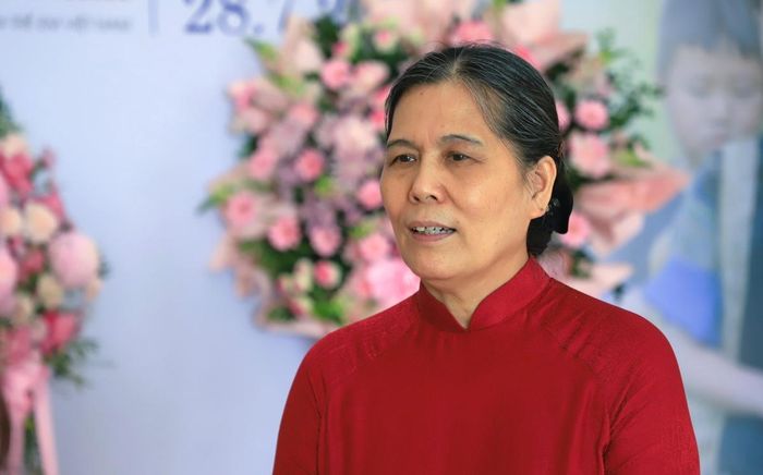 Bà Nguyễn Thị Thanh Hòa, Chủ tịch Hội Bảo vệ quyền trẻ em Việt Nam