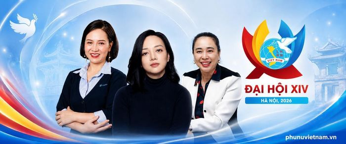 Thứ tự từ trái sang: bà Nguyễn Trần Ngọc Linh, bà Đỗ Nguyệt Ánh và bà Hoàng Kim Bình