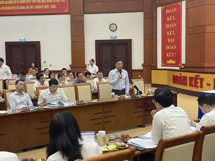 Ông Mai Sơn, Phó Cục trưởng Cục Thuế, Bộ Tài chính. (Ảnh: N.Ngọc).