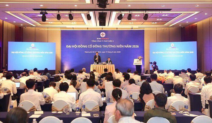 ĐHĐCĐ thường niên 2026 của PGV diễn ra sáng 17/6 tại TP HCM. (Ảnh: PGV).
