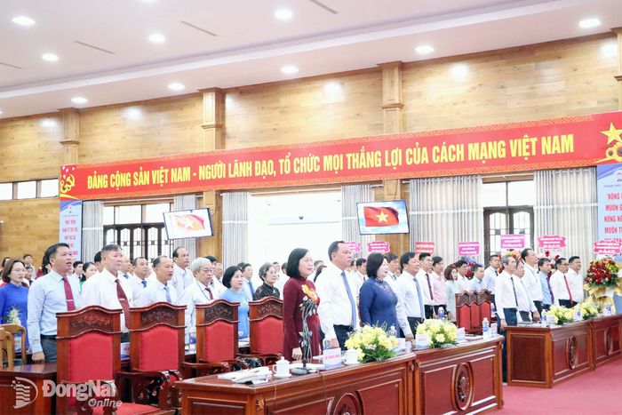 Các đại biểu tham dự Đại hội đại biểu Liên minh Hợp tác xã thành phố Đồng Nai lần thứ I, nhiệm kỳ 2026-2030. Ảnh: Tố Tâm
