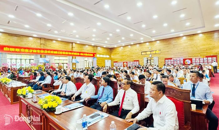 Đại biểu tham dự Đại hội đại biểu Liên minh Hợp tác xã thành phố Đồng Nai lần thứ I, nhiệm kỳ 2026-2030. Ảnh: Tố Tâm