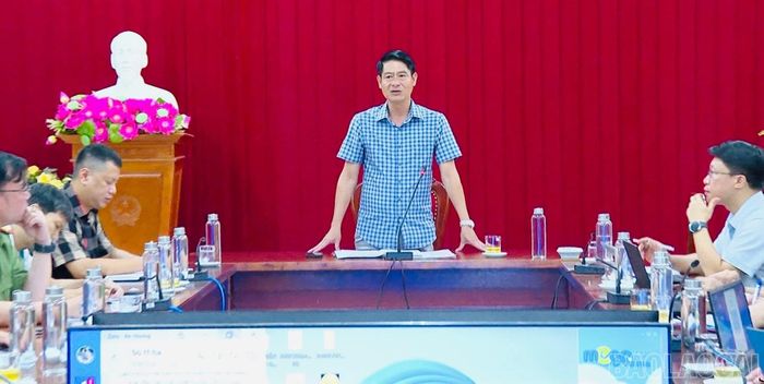 Đồng chí Trưởng Ban tổ chức giải đề nghị tăng cường phối hợp để đảm bảo giải đấu diễn ra thành công.