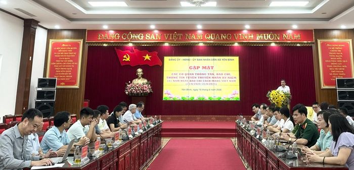 Quang cảnh buổi gặp mặt.