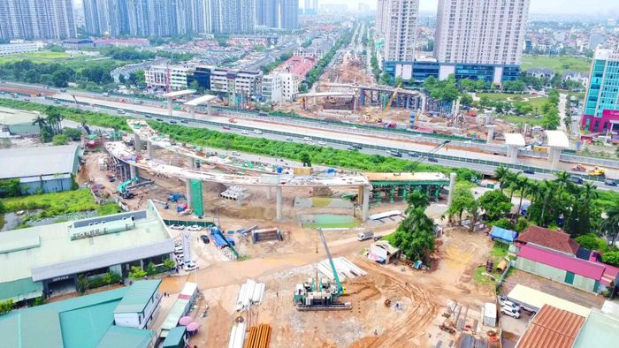 Dự án nút giao khác mức giữa đường Vành đai 3,5 với Đại lộ Thăng Long (xã An Khánh) được UBND TP Hà Nội phê duyệt, thực hiện trong giai đoạn 2022 - 2026.