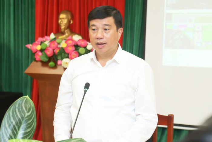 Bí thư Tỉnh ủy Lâm Đồng Y Thanh Hà Niê Kđăm phát biểu tại buổi làm việc