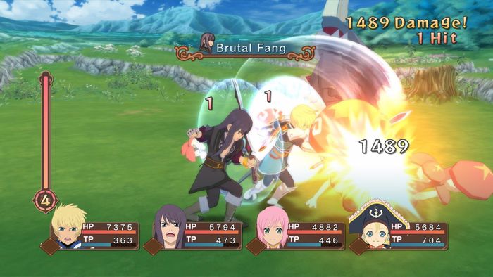 Ảnh chụp màn hình trong game Tales of Symphonia. Ảnh: Steam