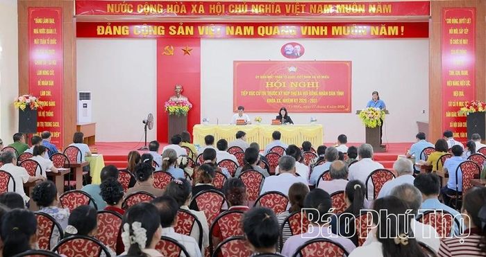 Quang cảnh hội nghị.