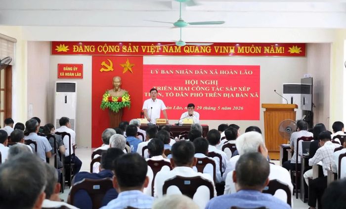 Tại xã Hoàn Lão, mọi ý kiến đóng góp của người dân đều được tiếp thu, nghiên cứu để hoàn thiện phương án sắp xếp phù hợp với điều kiện thực tế của địa phương.