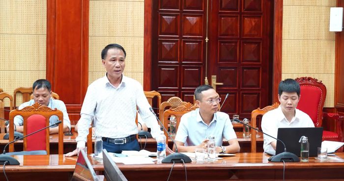 Đại diện chủ đầu tư dự án chậm tiến độ nêu ý kiến - C.H