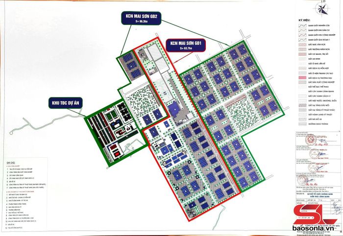 Quy hoạch Khu công nghiệp Mai Sơn, xã Chiềng Mung.