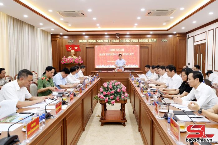 Hội nghị Ban Thường vụ Tỉnh ủy.