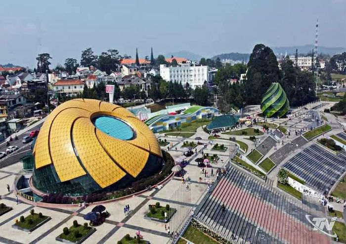 Quảng trường Lâm Viên - nơi diễn ra các hoạt động trong Festival thiếu nhi toàn quốc lần thứ nhất năm 2026.